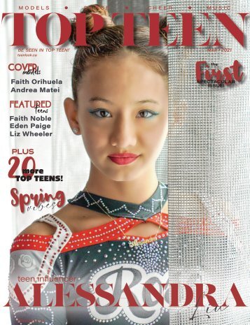 Topteen #1 - Alessandra Liu Cover