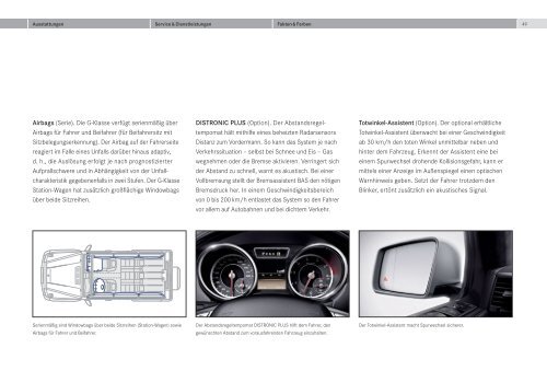 Broschüre des G-Klasse Geländewagens herunterladen (PDF)