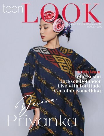 teenLook #10 - Summer 2020 - Devina Priyanka Cover