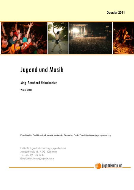 Jugend und Musik - Institut für Jugendkulturforschung