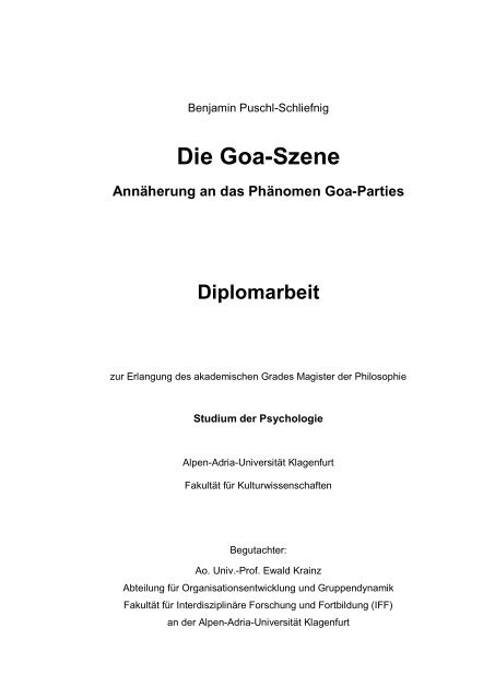 Die Goa-Szene - Liese