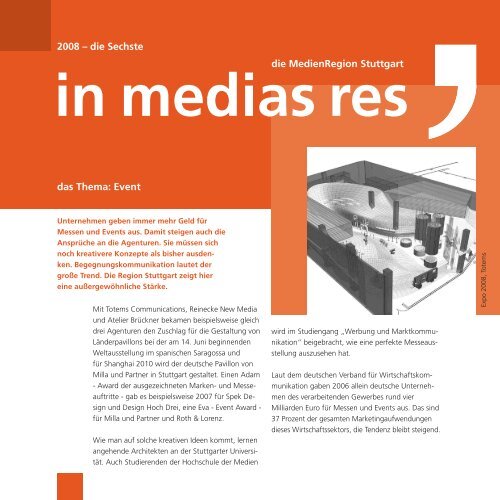 in medias res - spek DESIGN