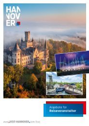 Angebote für Reiseveranstalter in Hannover