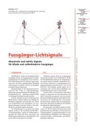 Fussgänger-Lichtsignale - Schweizerische Fachstelle für ...