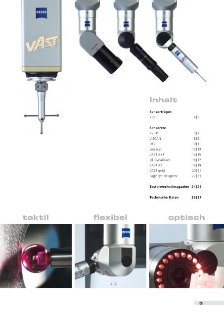 Taktile und optische Sensoren - TUKE