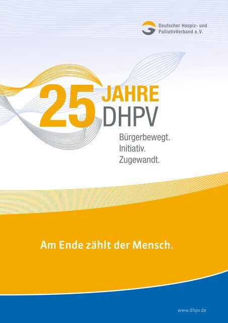 Jubiläumsbroschüre - 25 Jahre DHPV (1992 - 2017)