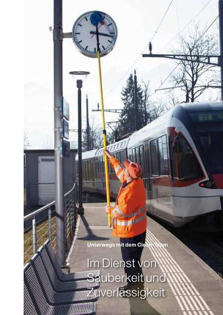 Das Magazin der Zentralbahn.