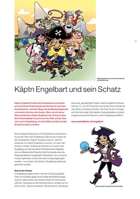 Das Magazin der Zentralbahn.