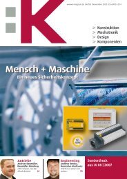 Mensch + Maschine - KOMET Maschinenfabrik GmbH