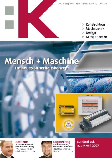 Mensch + Maschine - KOMET Maschinenfabrik GmbH