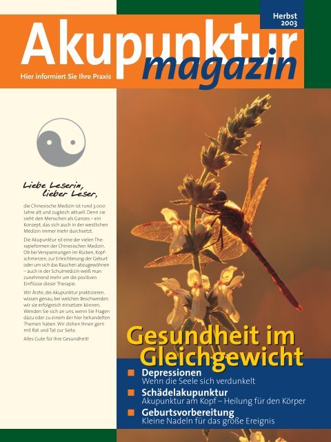 Akupunktur magazin - DÄGfA