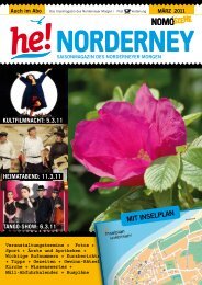 SaiSoNMagaZiN DES NoRDERNEYER MoRgEN