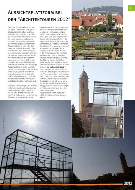 Magazin zur Landesgartenschau - Landesgartenschau Bamberg