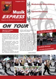 Magazin MVH - Musikverein Herdringen eV