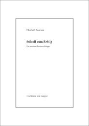 Stilvoll zum Erfolg - Hoffmann und Campe Verlag