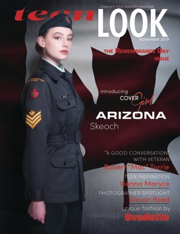 teenLook #6 - November 2019 - Arizona Skeoch