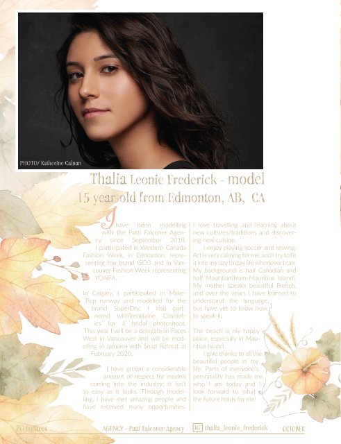 teenLook #5 - October 2019 - Nicole Goodwin