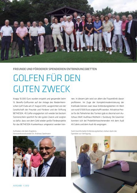 DAS MAGAZIN - Ev. Krankenhauses Bethesda zu Duisburg gGmbH