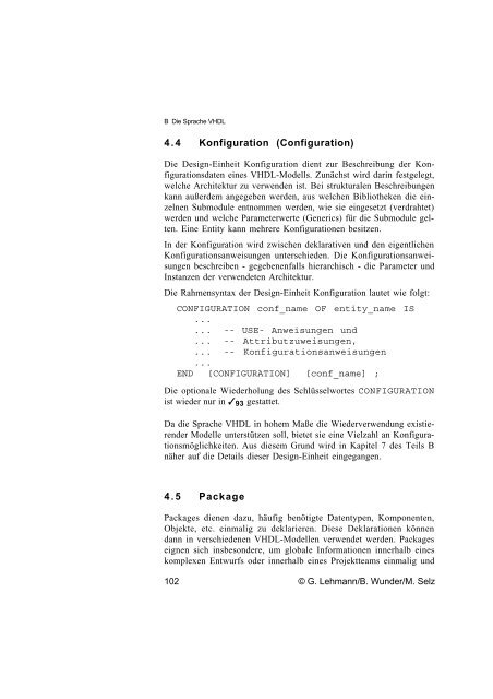 Schaltungsdesign mit VHDL