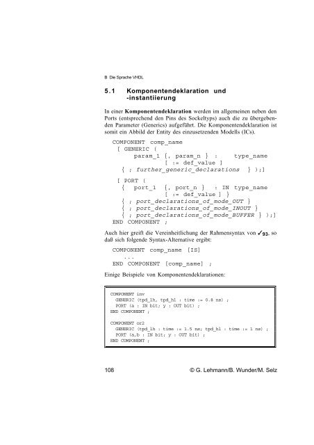 Schaltungsdesign mit VHDL