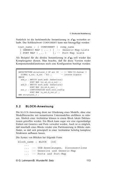 Schaltungsdesign mit VHDL