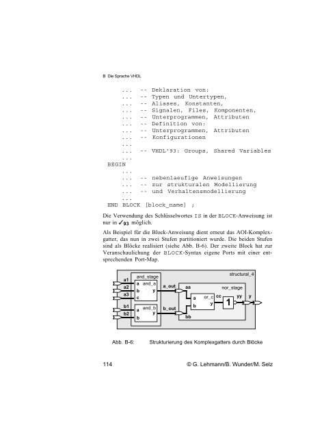 Schaltungsdesign mit VHDL