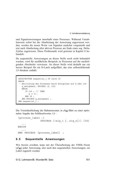 Schaltungsdesign mit VHDL