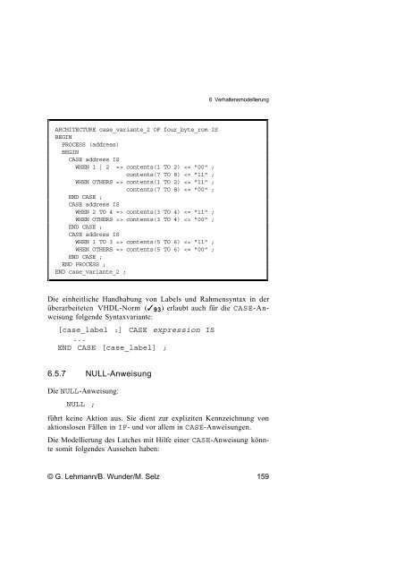 Schaltungsdesign mit VHDL