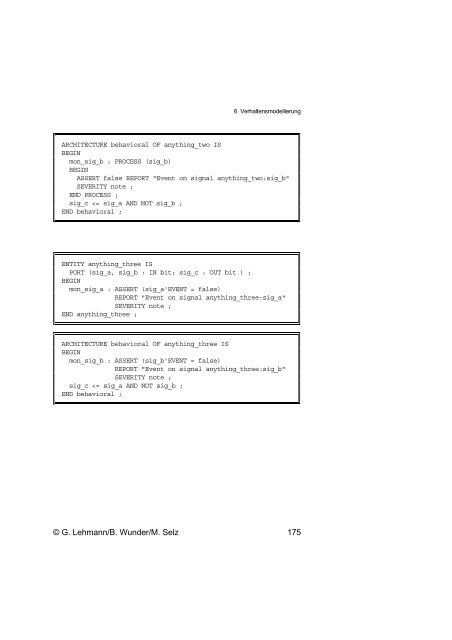 Schaltungsdesign mit VHDL