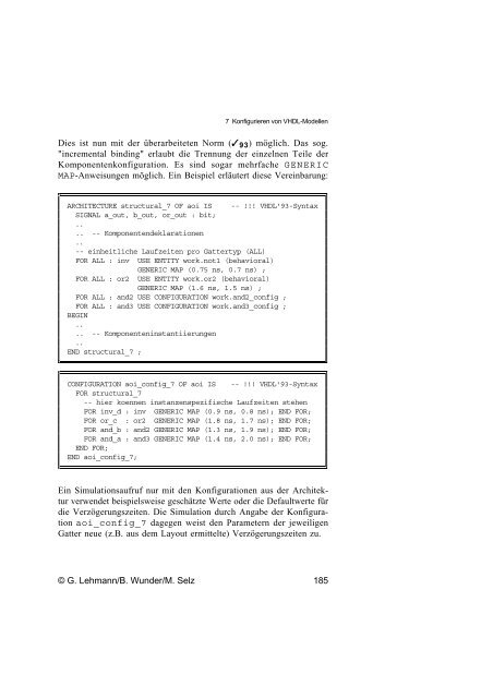 Schaltungsdesign mit VHDL