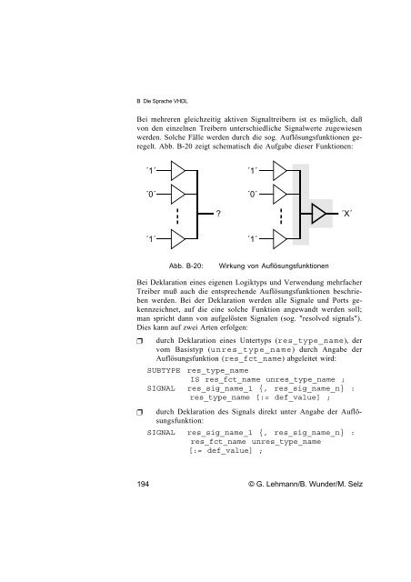 Schaltungsdesign mit VHDL