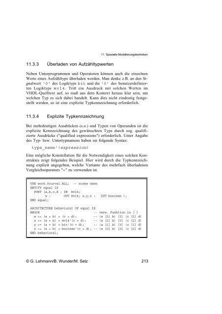 Schaltungsdesign mit VHDL