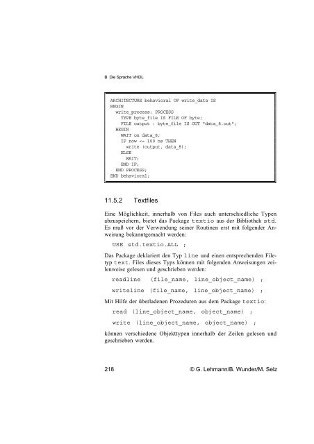 Schaltungsdesign mit VHDL