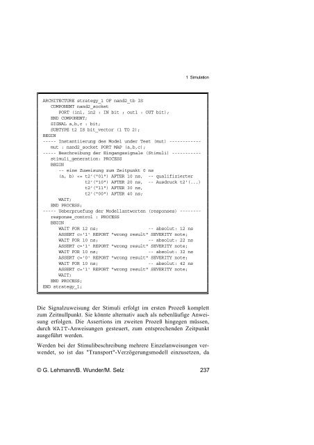 Schaltungsdesign mit VHDL