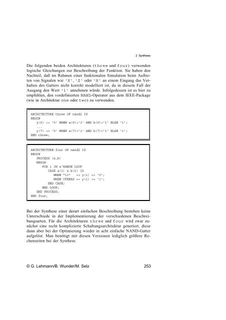 Schaltungsdesign mit VHDL