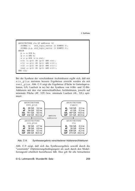 Schaltungsdesign mit VHDL