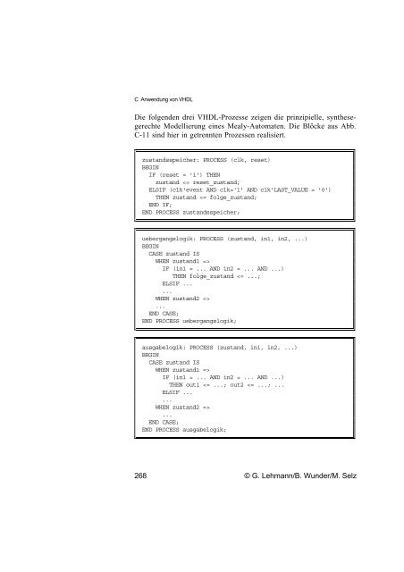 Schaltungsdesign mit VHDL