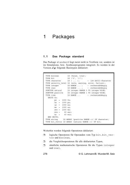 Schaltungsdesign mit VHDL