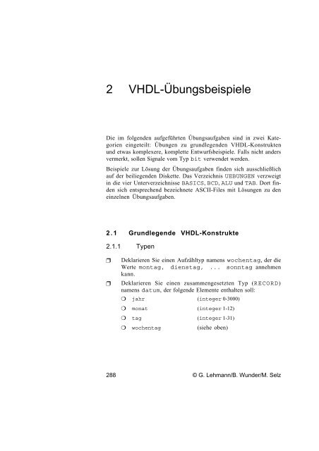 Schaltungsdesign mit VHDL