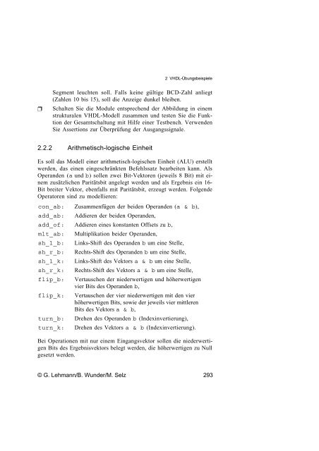 Schaltungsdesign mit VHDL