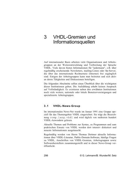 Schaltungsdesign mit VHDL