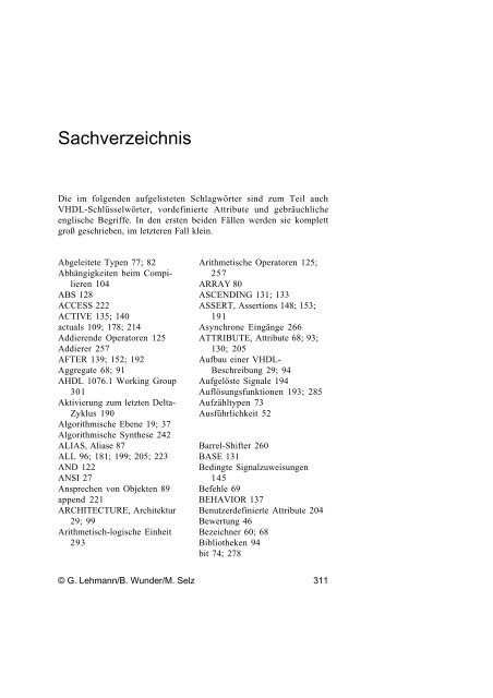 Schaltungsdesign mit VHDL