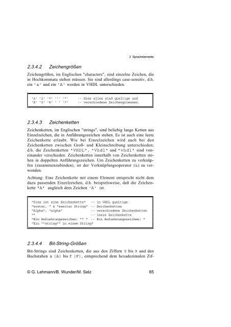 Schaltungsdesign mit VHDL