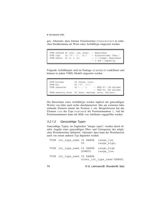 Schaltungsdesign mit VHDL