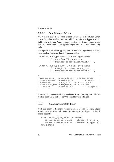 Schaltungsdesign mit VHDL