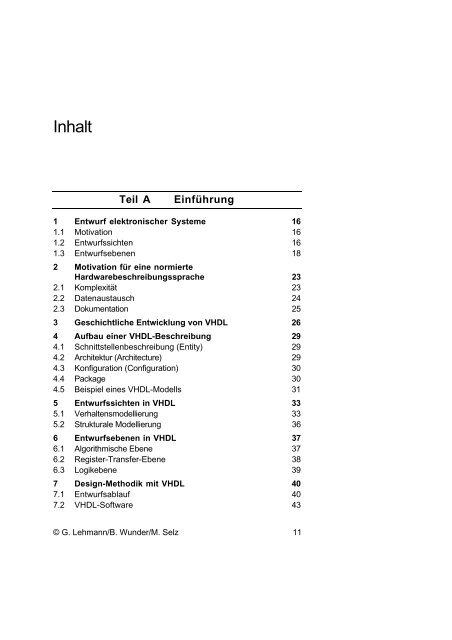 Schaltungsdesign mit VHDL