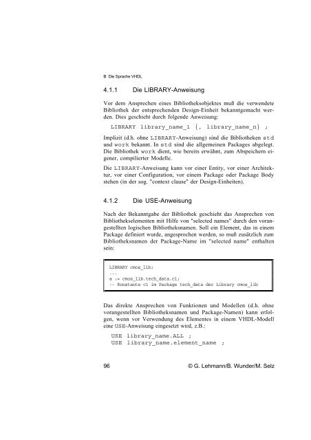 Schaltungsdesign mit VHDL