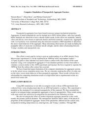 Computer Simulation of Nanoparticle Aggregate Fracture Takumi ...