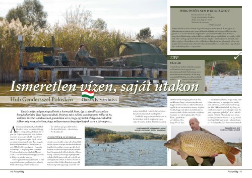 Hub Gendersszel Pölöskén - Keen Carp