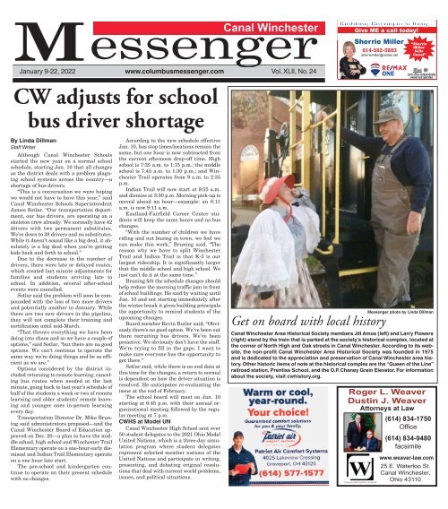 Canal Winchester Messenger - January 9th, 2022